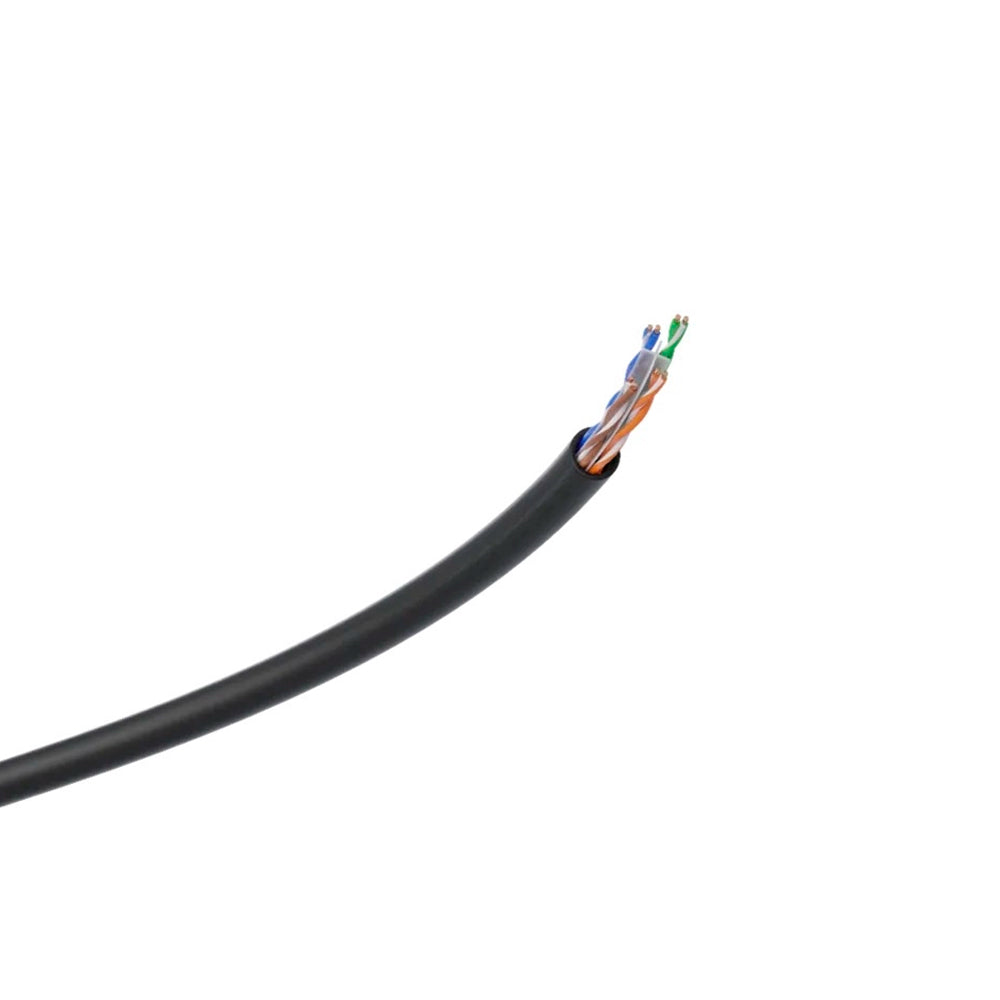 Metro de Cabo de Rede Intelbras Impact Utp Cat6 4P IG6CPR, 100% Cobre - Preto